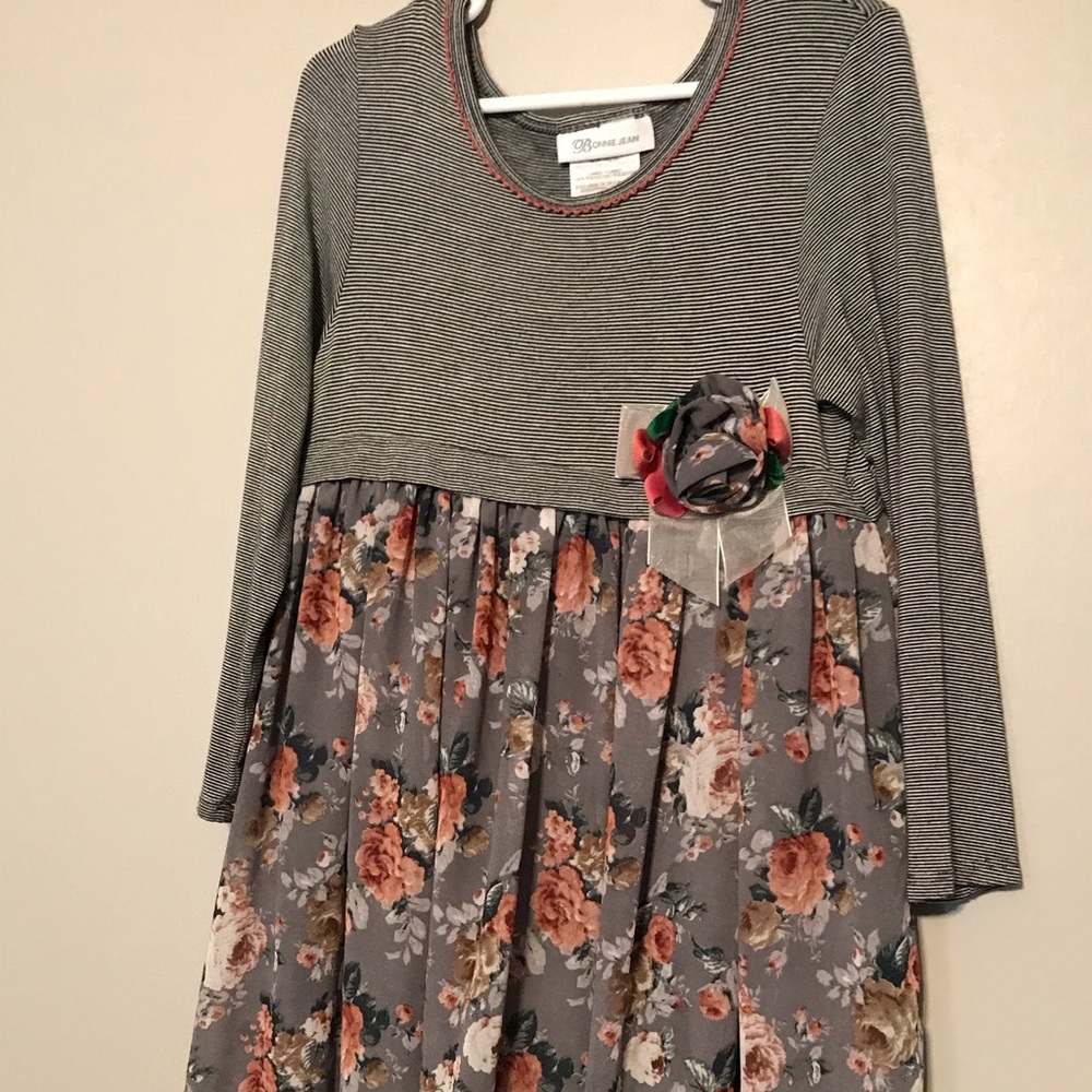 Girl’s BONNIE JEAN Floral Dress Size 6